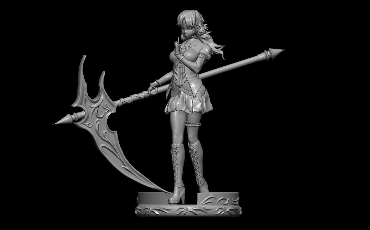 Angel of slaughter RENNE Legend of heroes  Trail of cold steel   3D print model_2