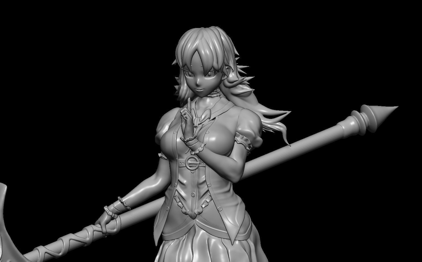 Angel of slaughter RENNE Legend of heroes  Trail of cold steel   3D print model_9