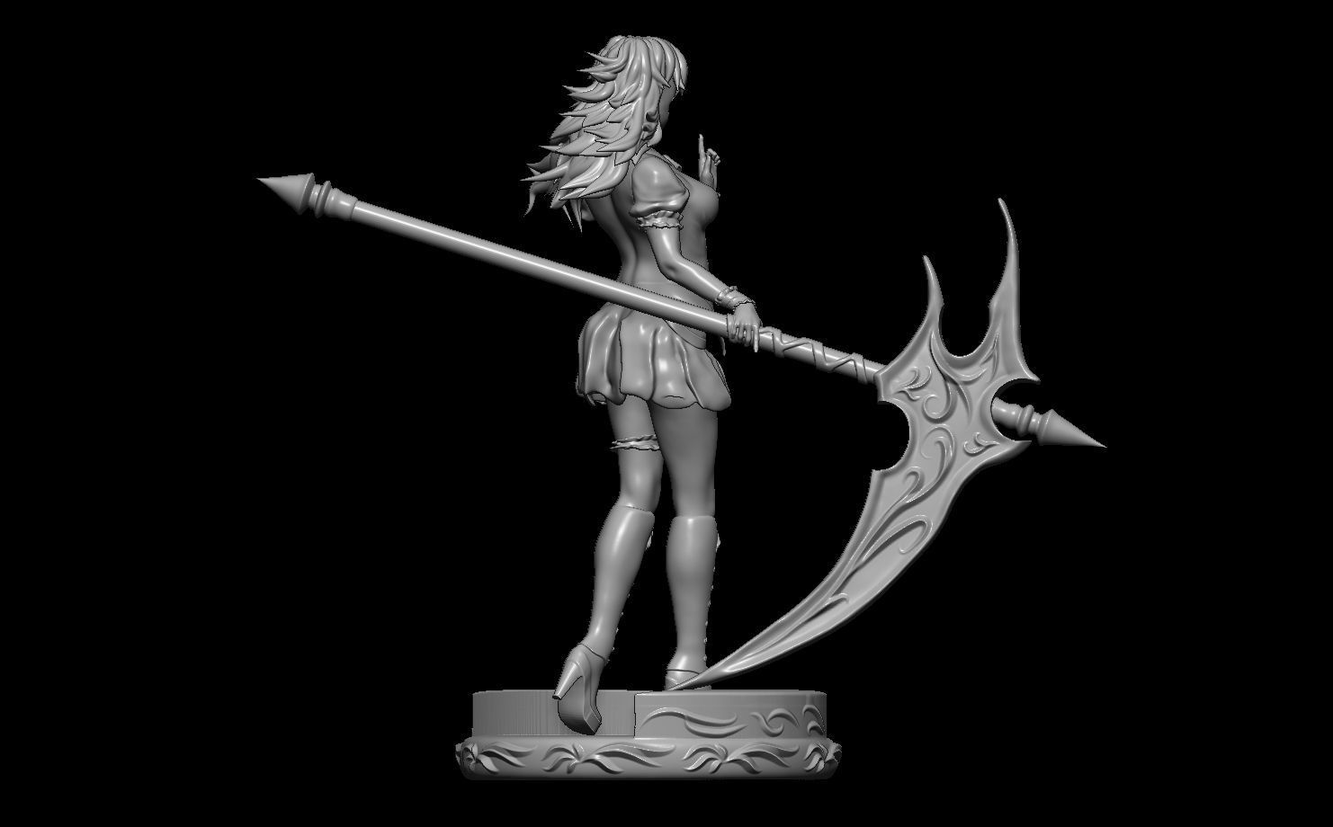 Angel of slaughter RENNE Legend of heroes  Trail of cold steel   3D print model_7