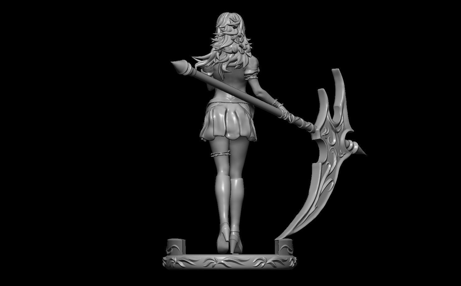Angel of slaughter RENNE Legend of heroes  Trail of cold steel   3D print model_6