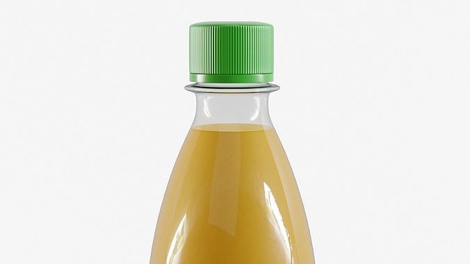 PET Plastic Bottle 3D model 6