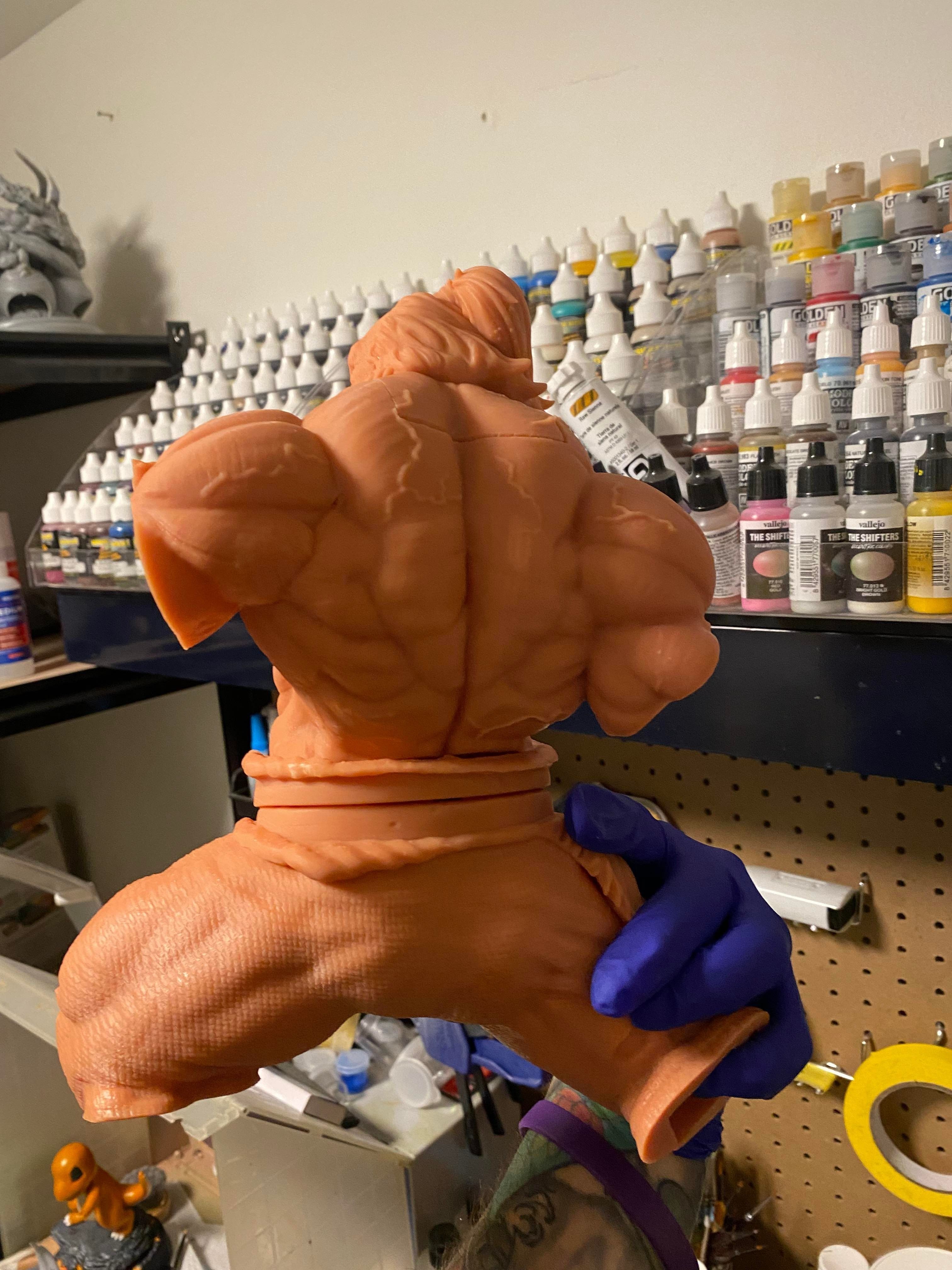 Hulk Maestro One Head 3D print model_9
