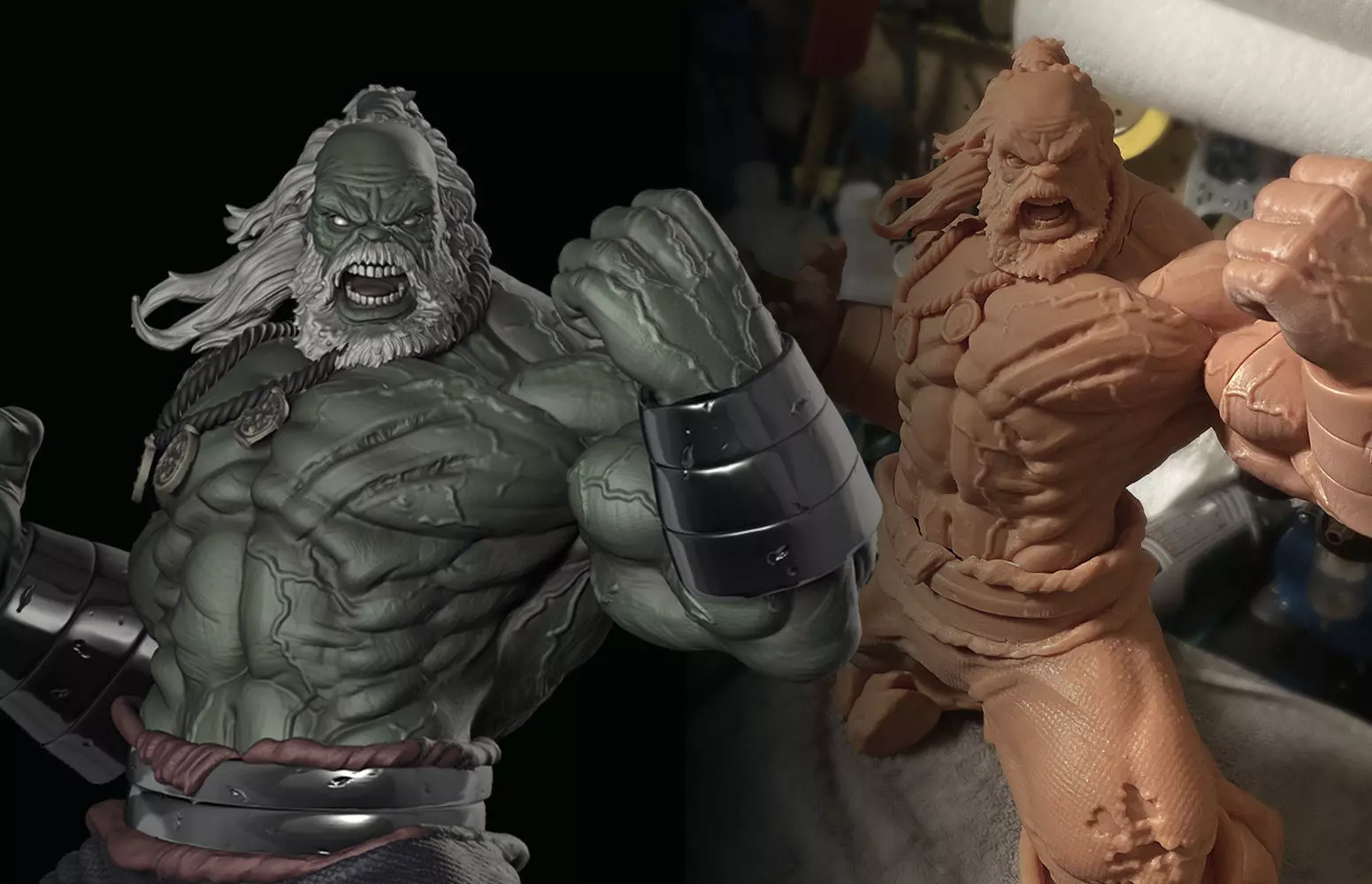 Hulk Maestro One Head 3D print model_0