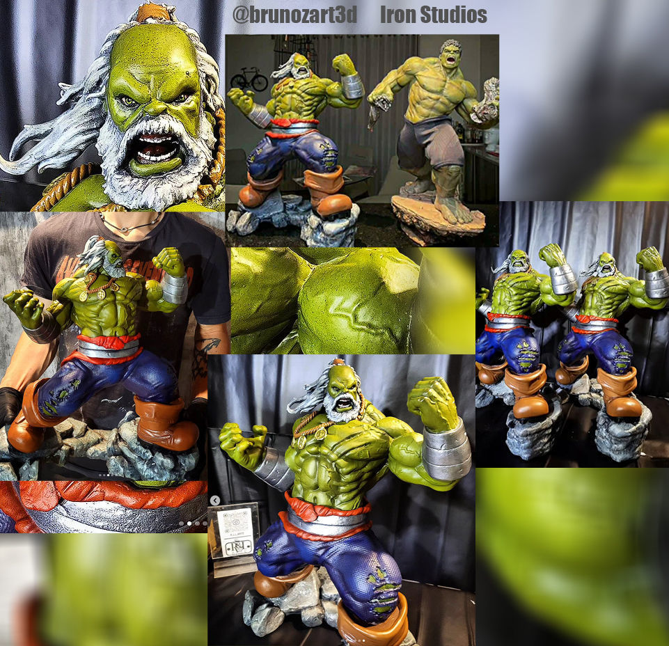 Hulk Maestro One Head 3D print model_14