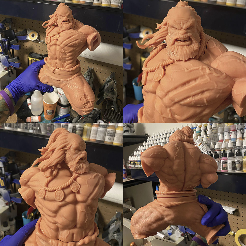 Hulk Maestro One Head 3D print model_6