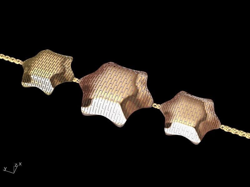 star bracelet stl  Verified  3D print model_1