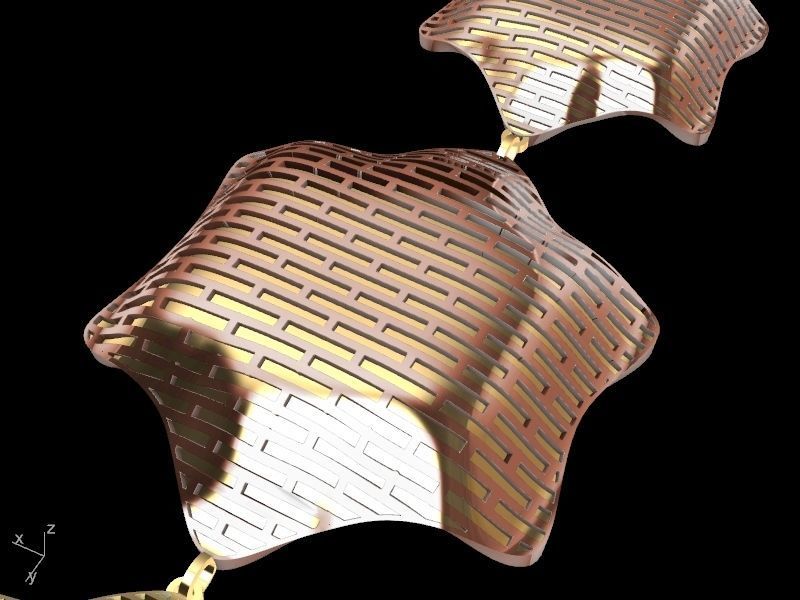 star bracelet stl  Verified  3D print model_11