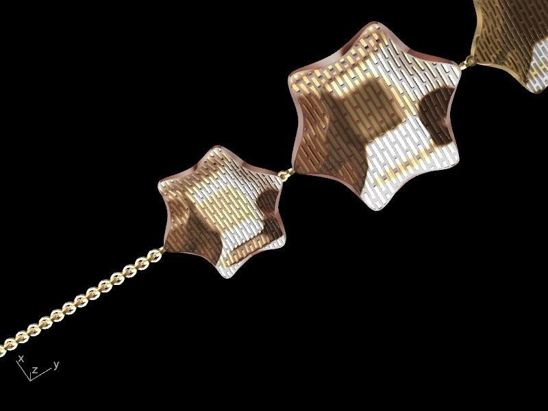 star bracelet stl  Verified  3D print model_14