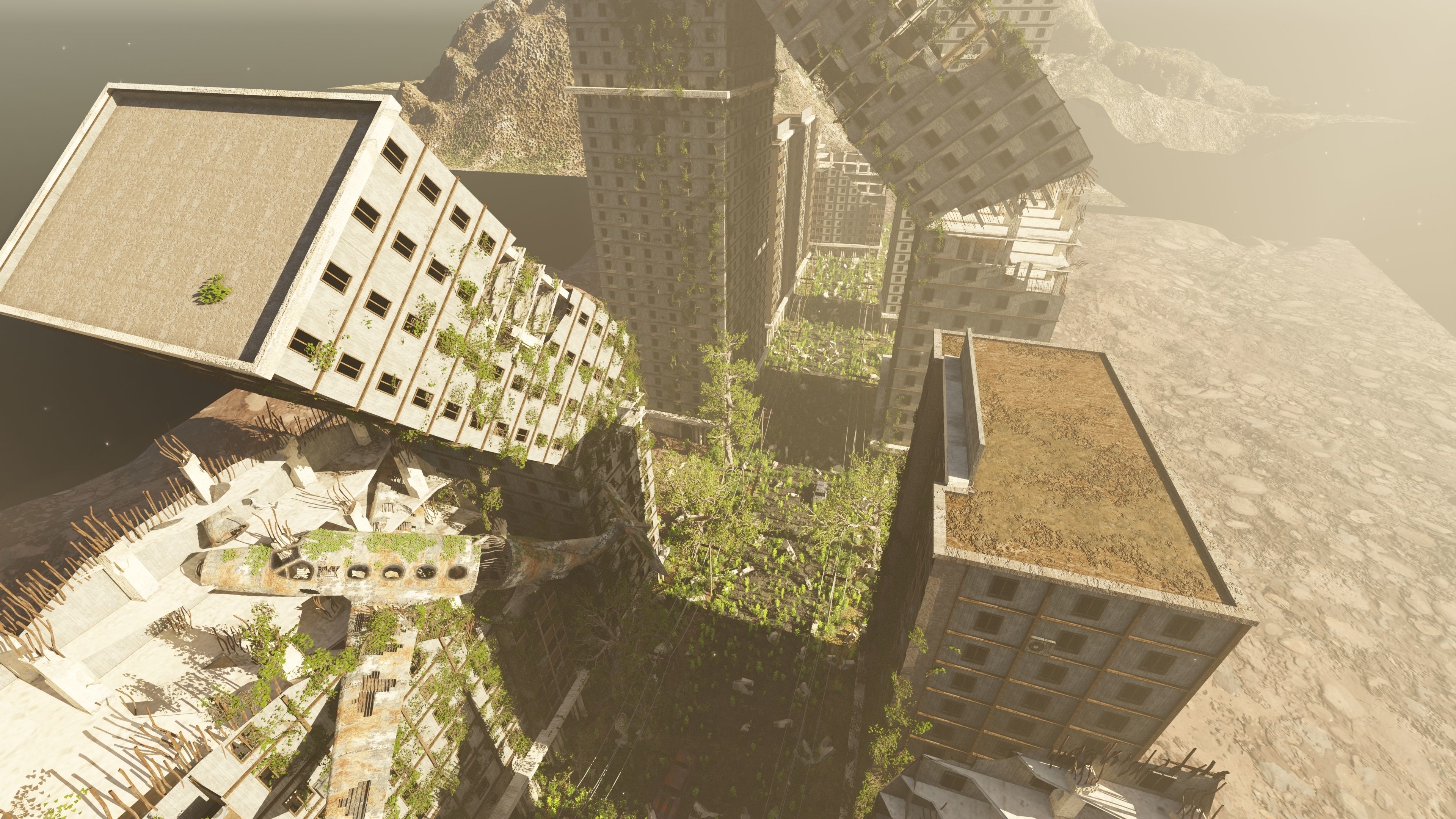 Abandoned Street Scene 3D model_14