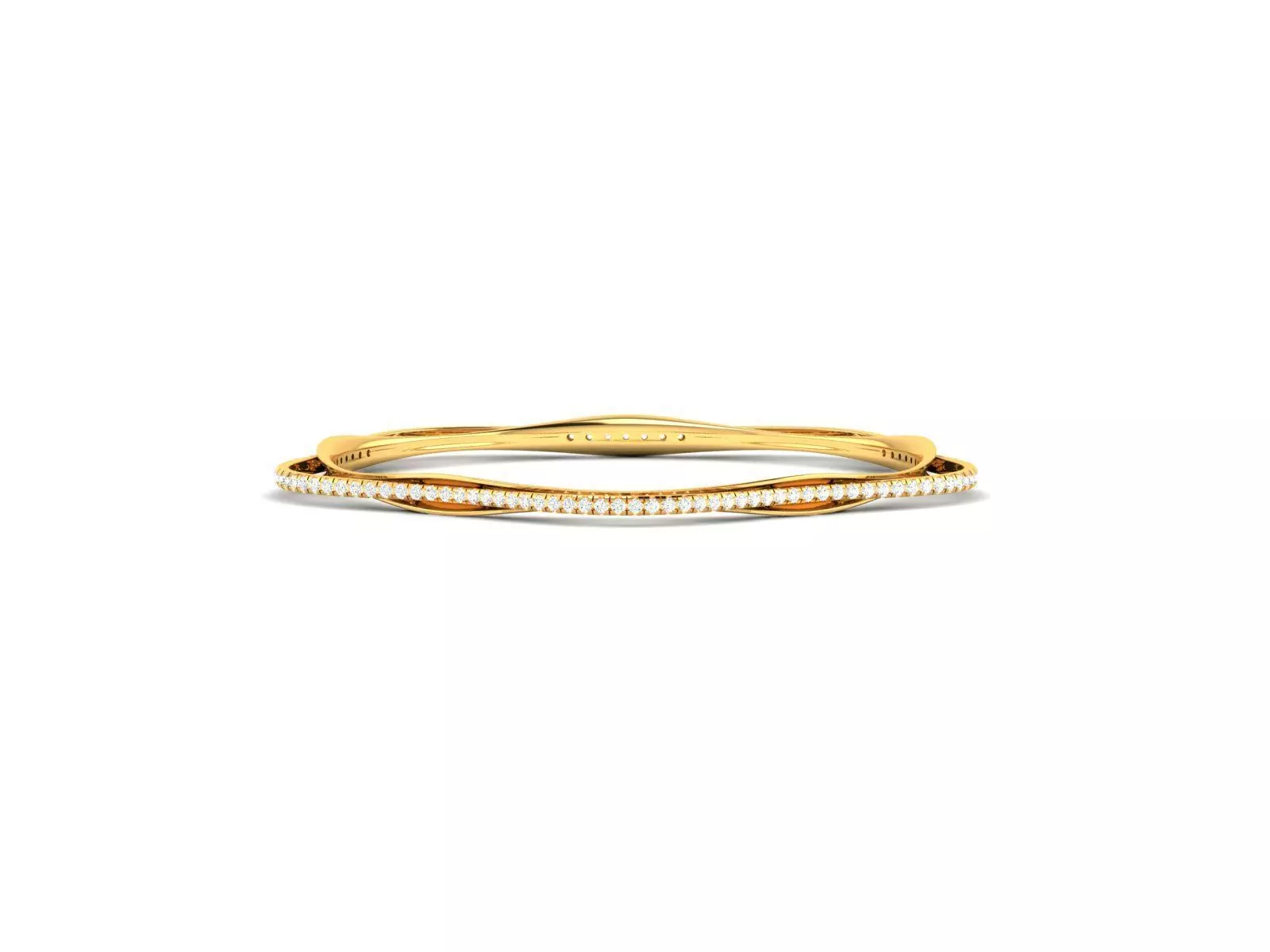 Bangle Bracelet 3dm render detail  3D print model_0