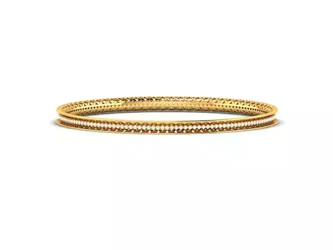 Bangle Bracelet 3dm render detail  3D print model