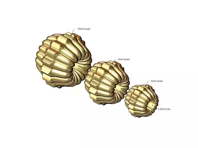 Lotus bead pendant and bracelet charm