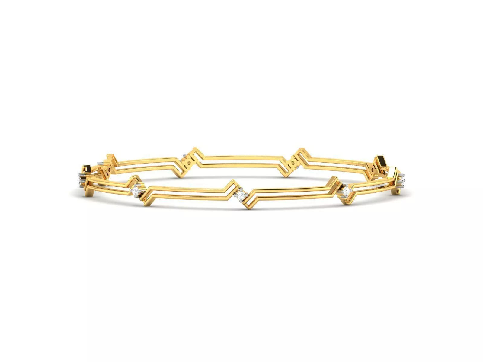 Bangle Bracelet 3dm render detail 3D print model_0