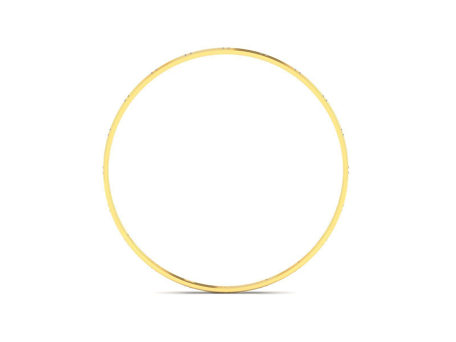 Women Bangle Bracelet 3dm render detail  3D print model_3
