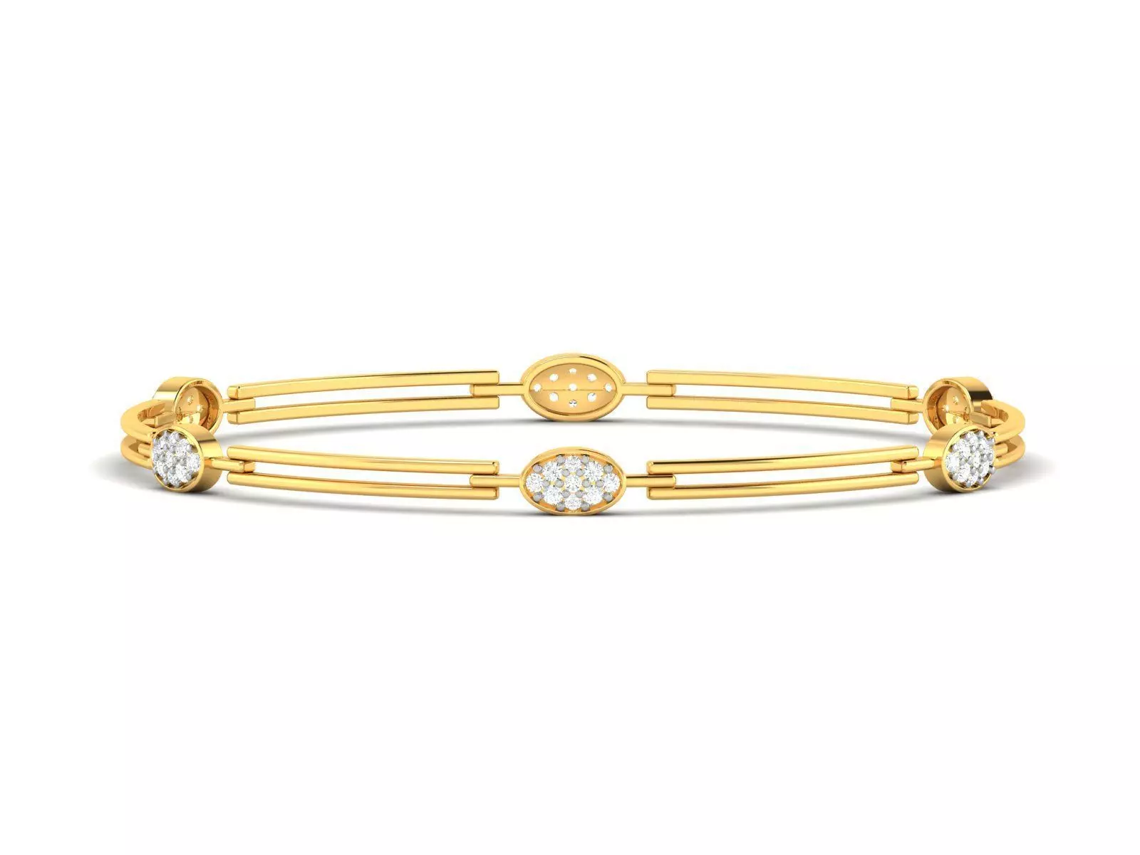 Women Bangle Bracelet 3dm render detail  3D print model_0