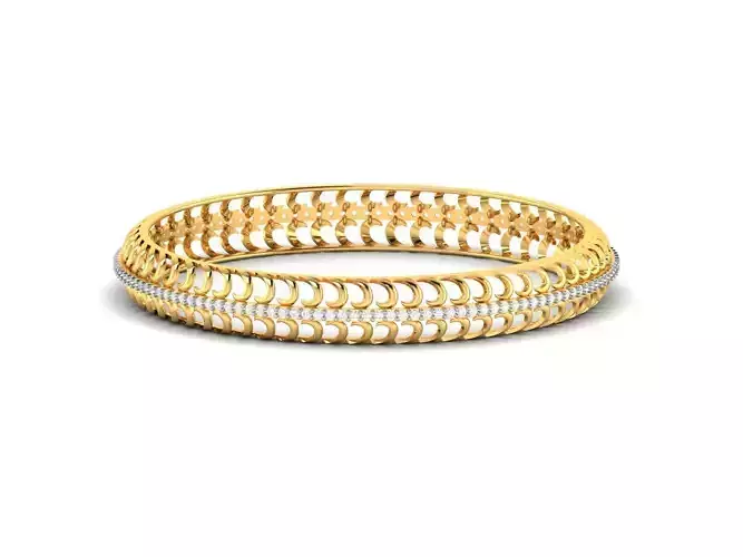 Women Bangle Bracelet 3dm render detail  3D print model