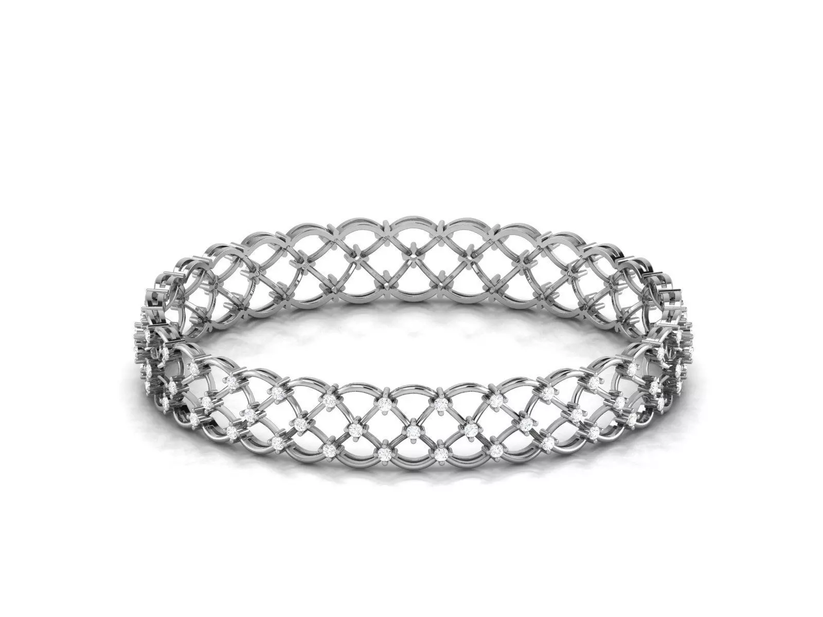 Women Bangle Bracelet 3dm render detail  3D print model_0