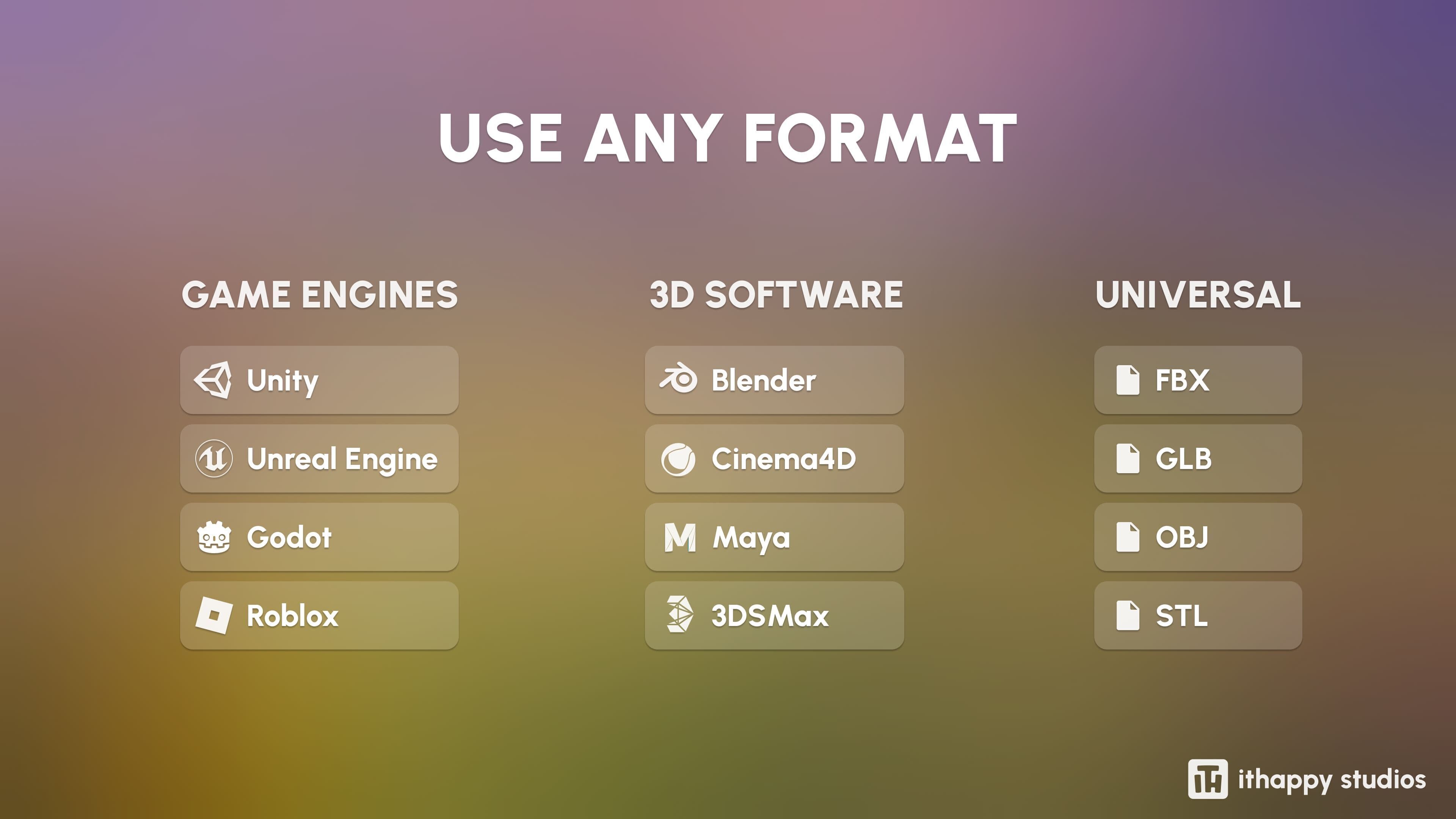 Farm 1 Low-poly 3D model_2