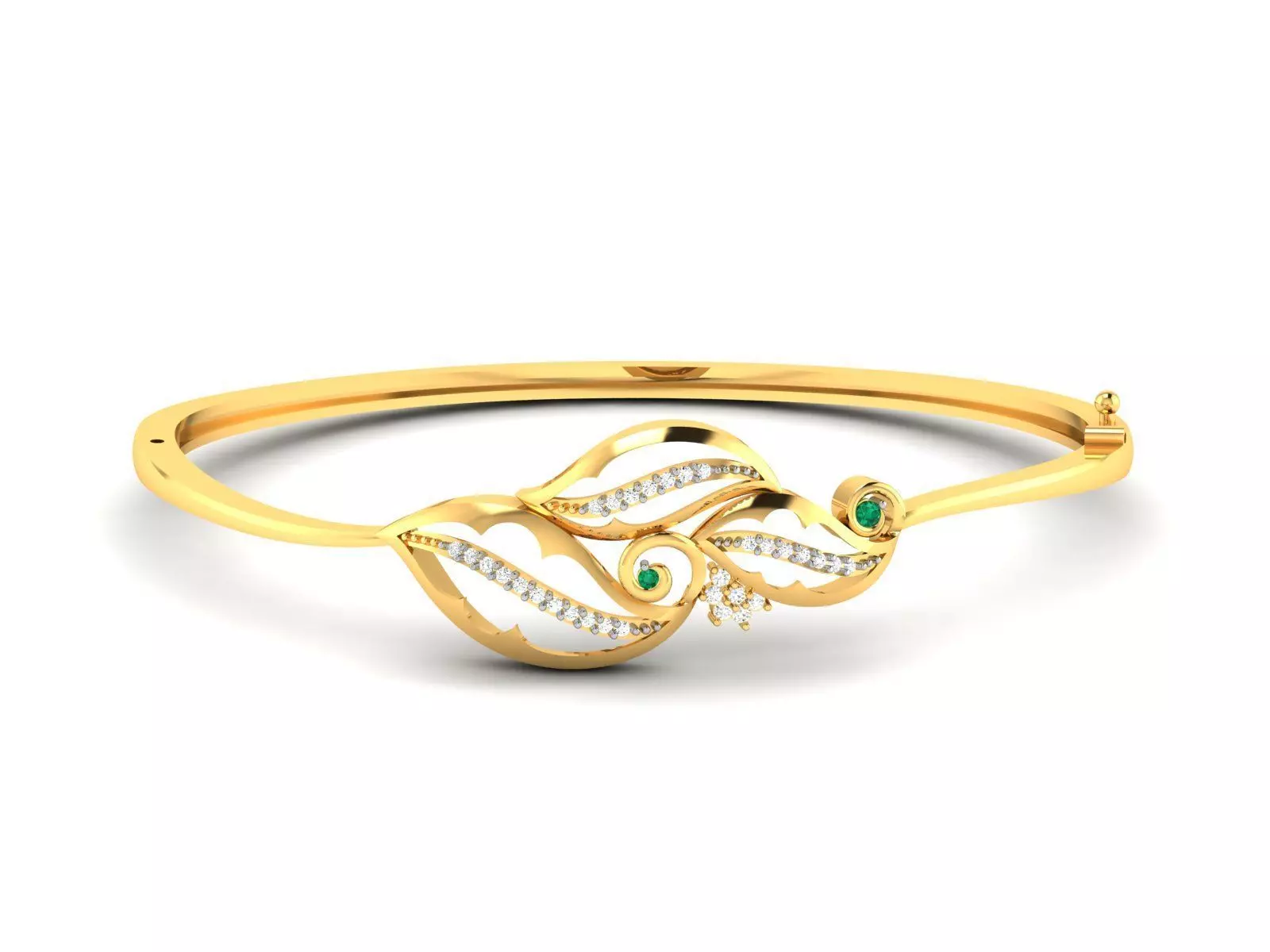 Women Bracelet 3dm STL Render Details 3D print model_0