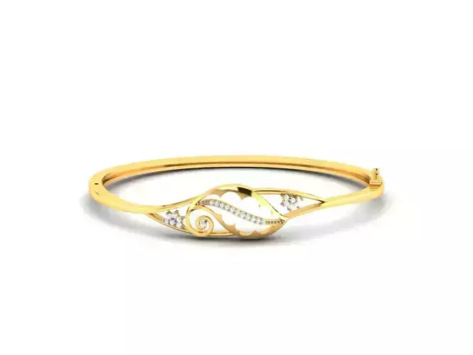 Women Bracelet 3dm STL Render Details 3D print model