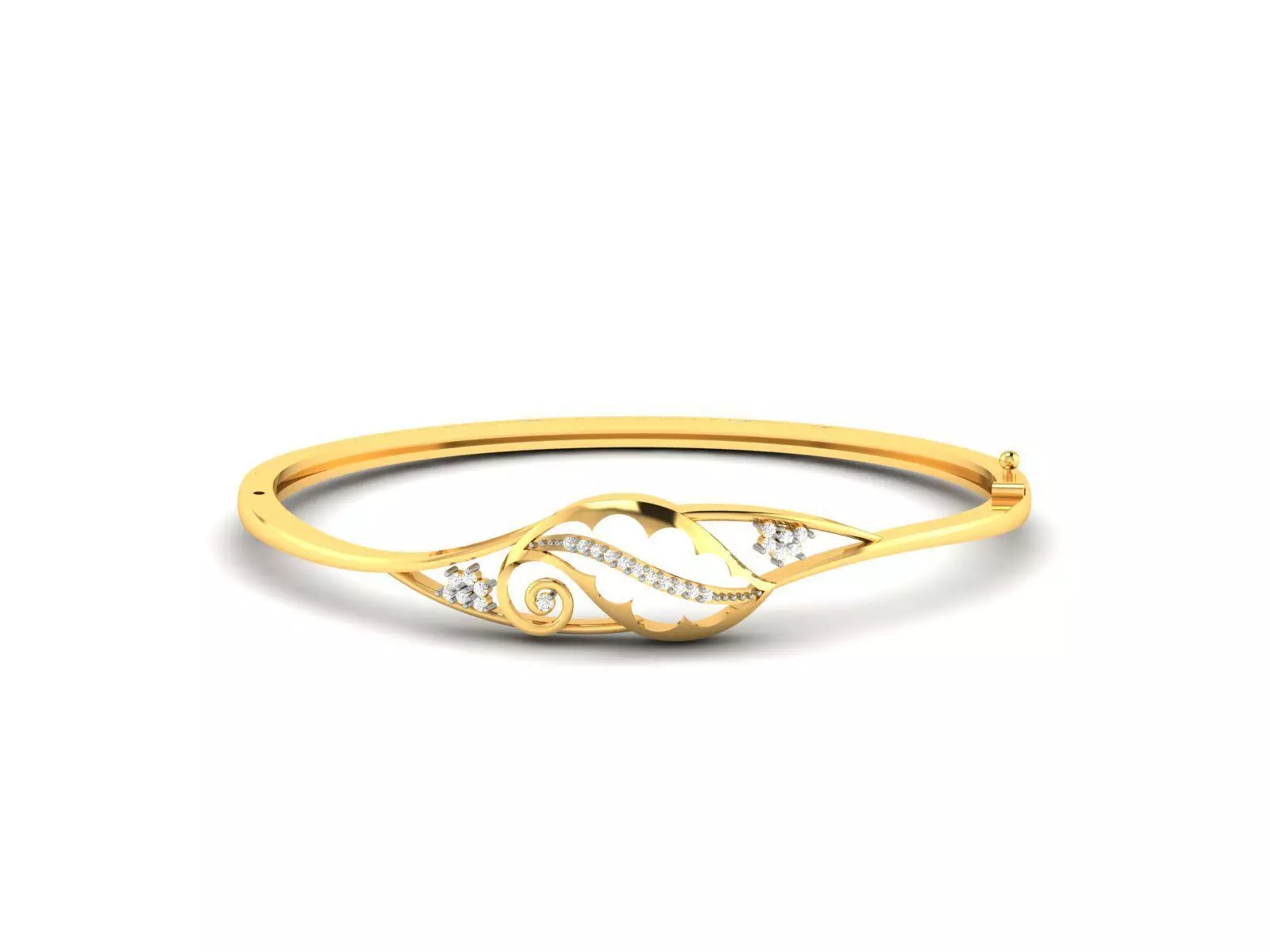 Women Bracelet 3dm STL Render Details 3D print model_0