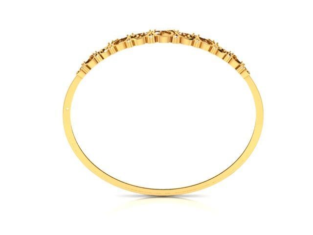 Women Bracelet 3dm STL Render Details 3D print model_4