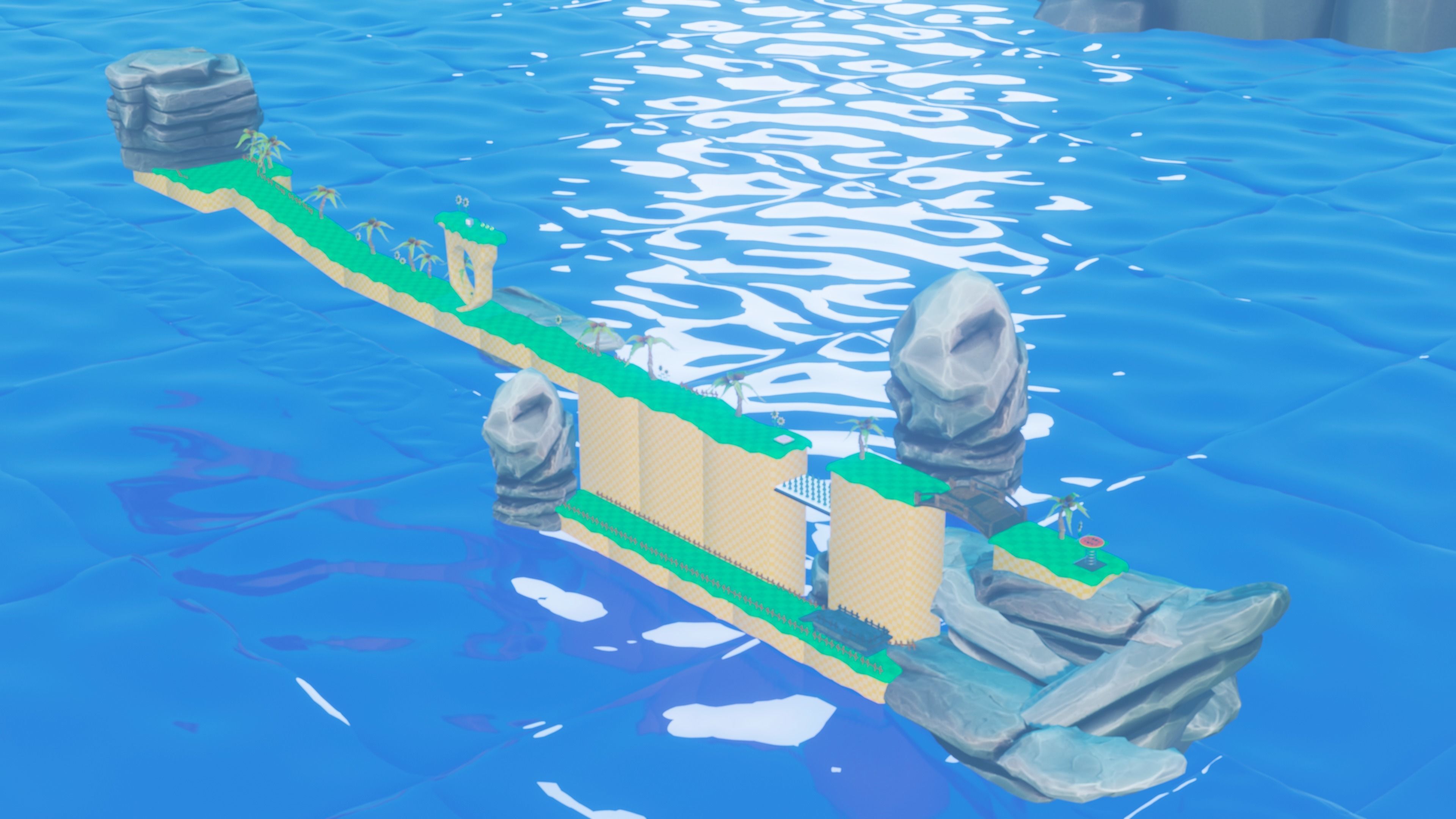 Sonic map  3D model_2