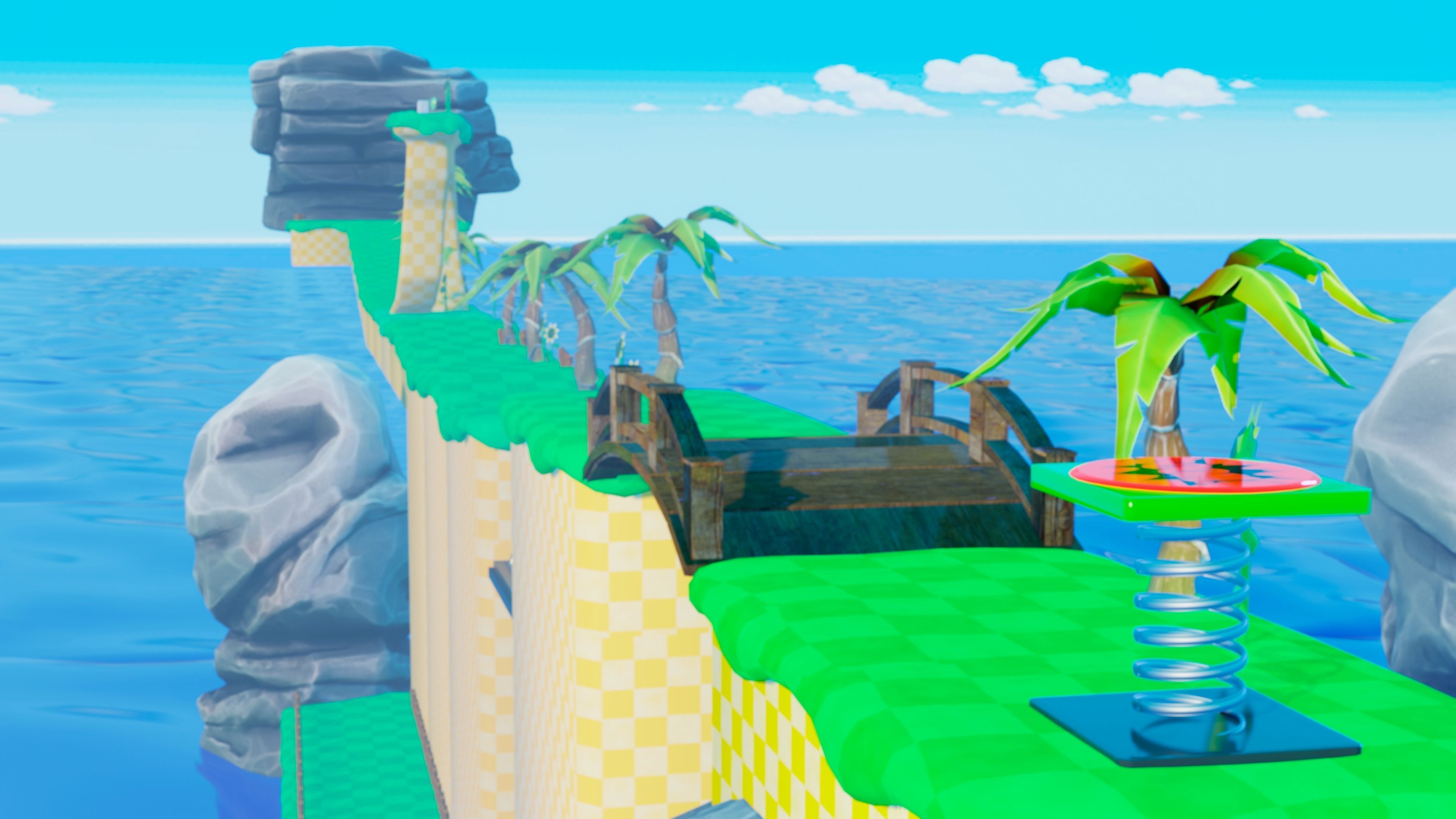 Sonic map  3D model_3
