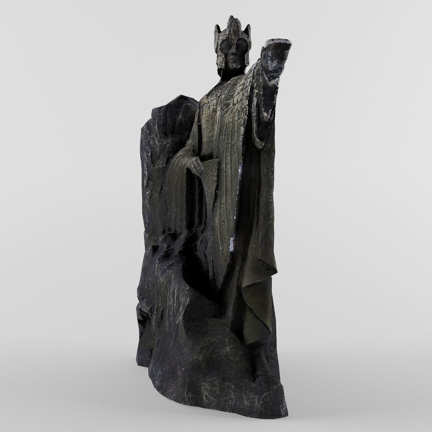 The Argonath as the Pillars of Kings 3D model 3D printable CGTrader