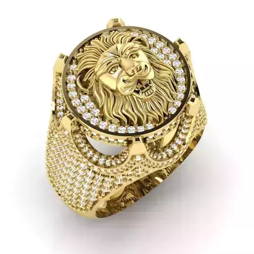 lion ring
