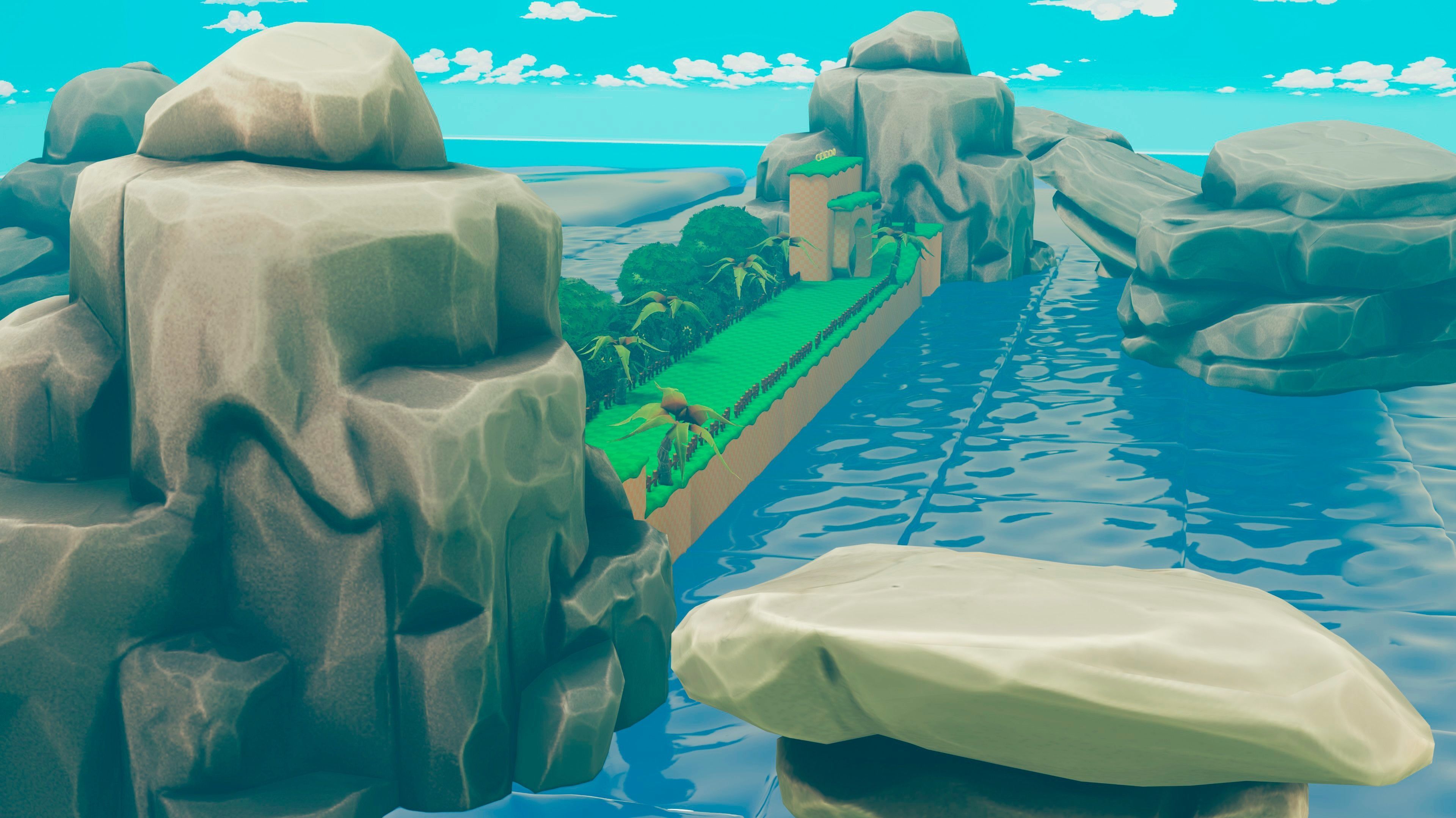 Sonic map 3D model_5
