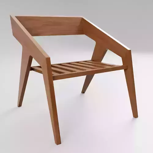 Wooden Chair by Iqonic Design