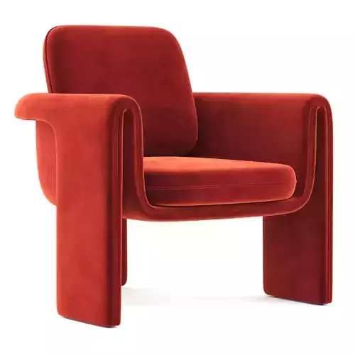 Floria lounge chair velvet