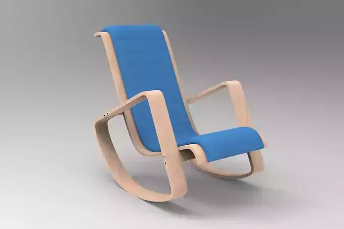 Rocking Wood Chair