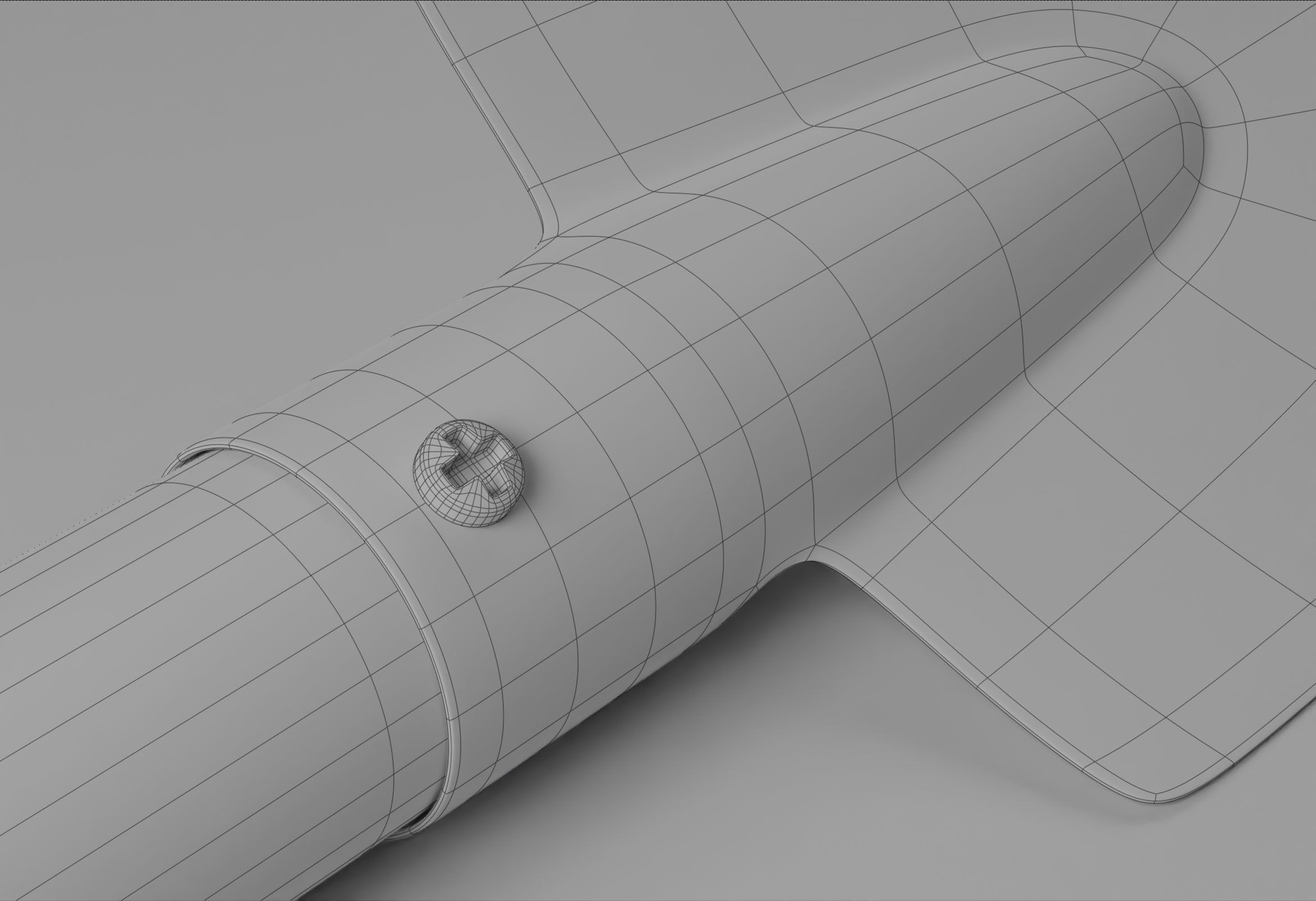 Small Showel 3D model_7