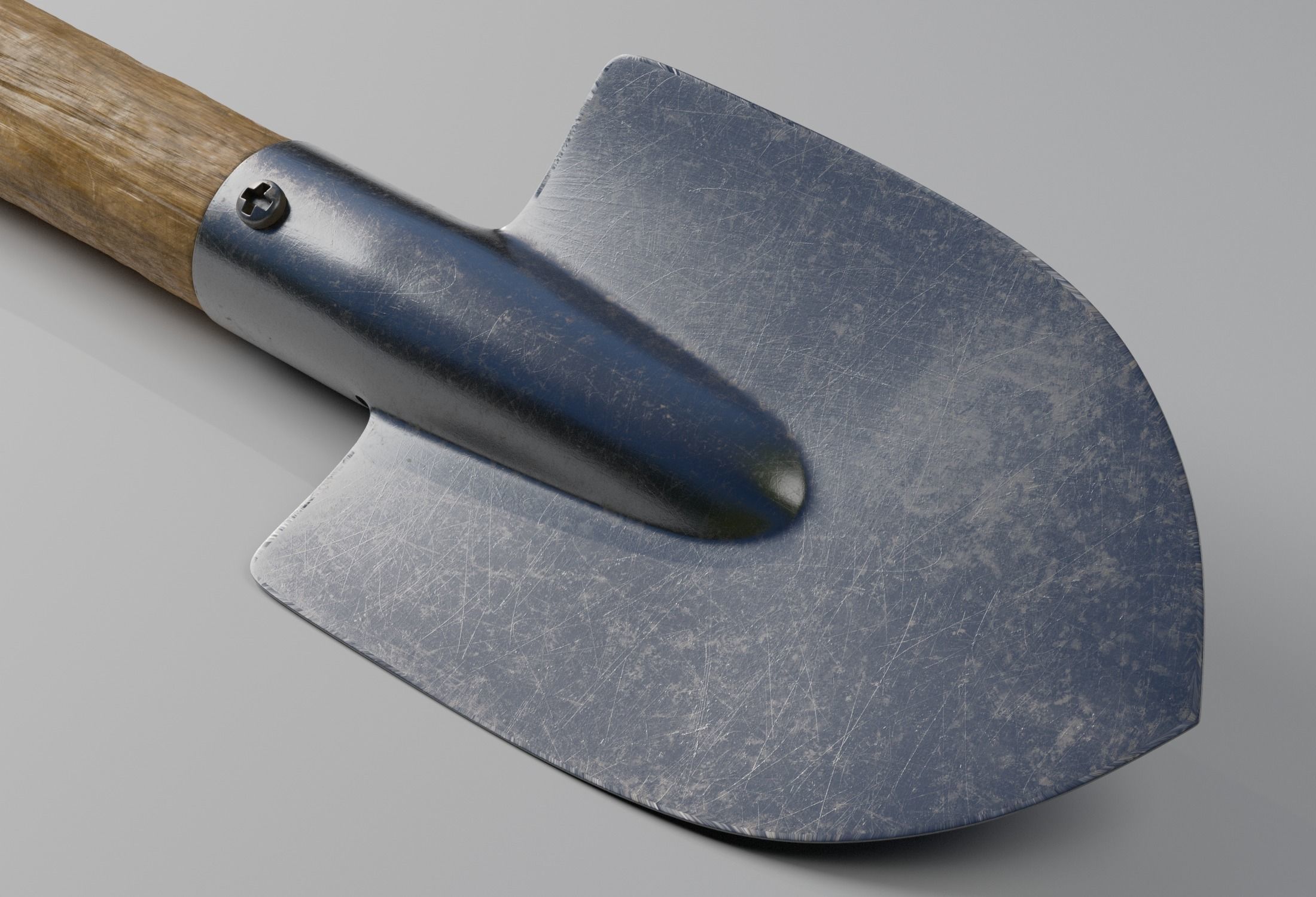 Small Showel 3D model_3