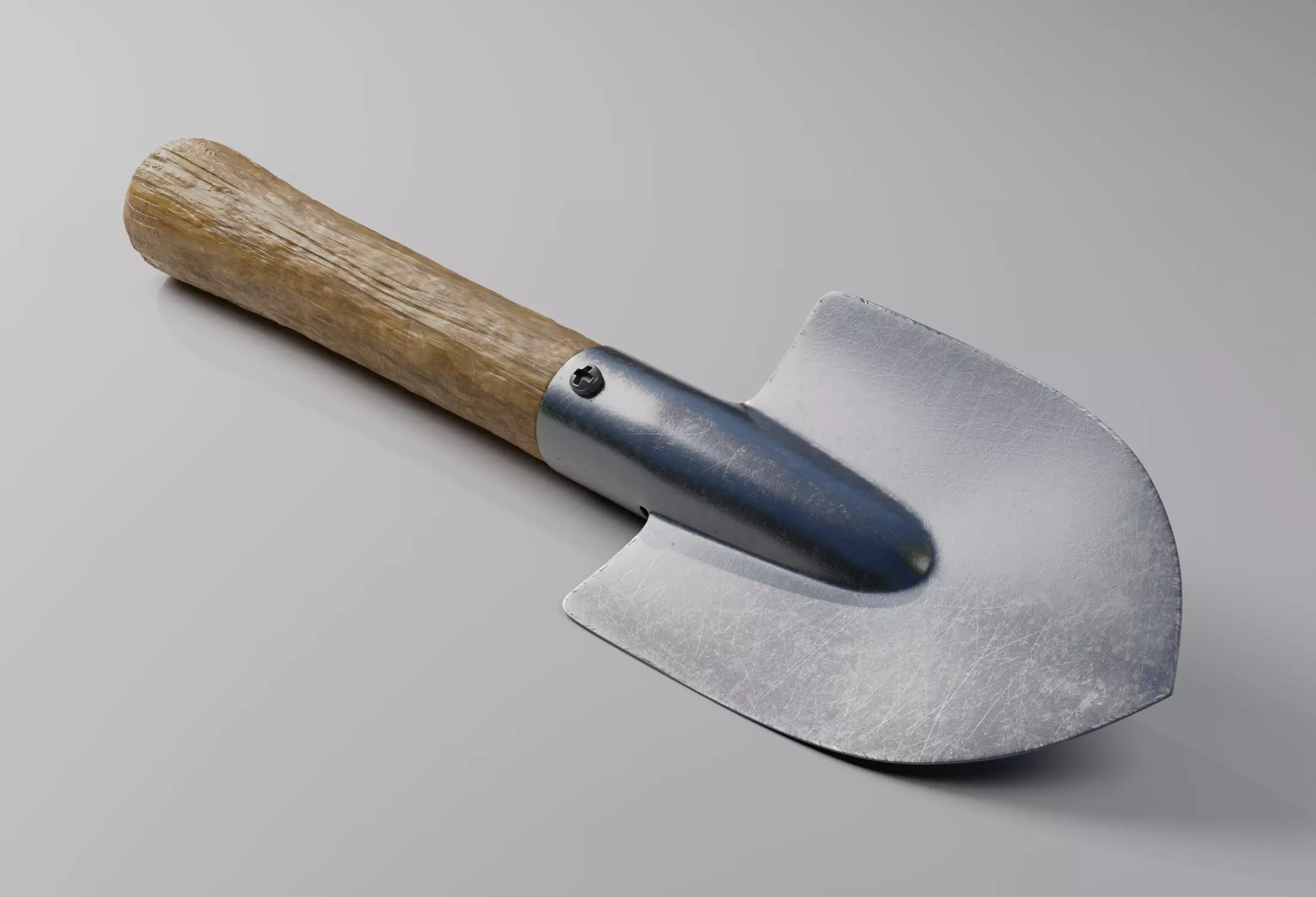 Small Showel 3D model_0