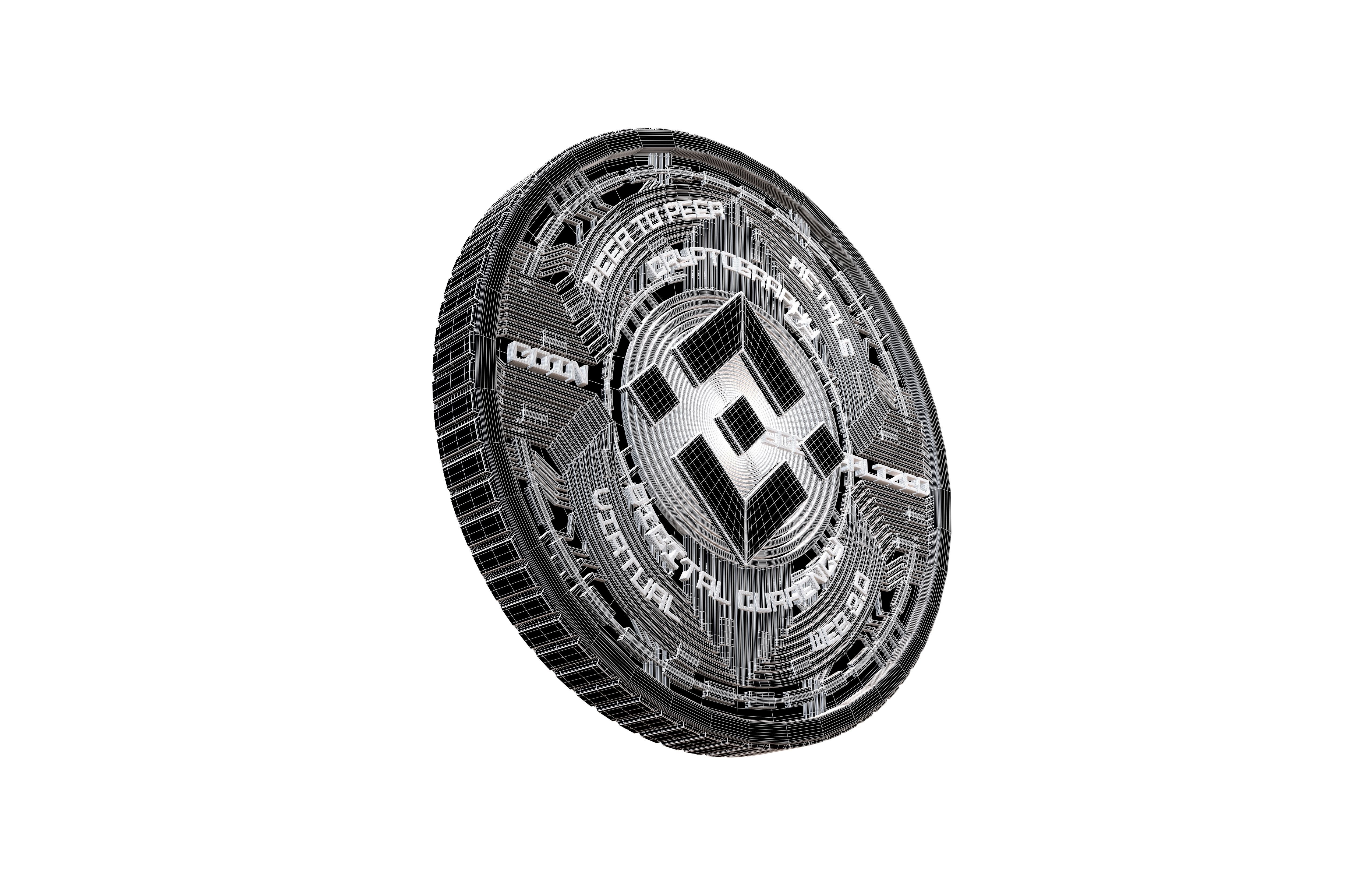Binance Coin v5 006 3D model_10