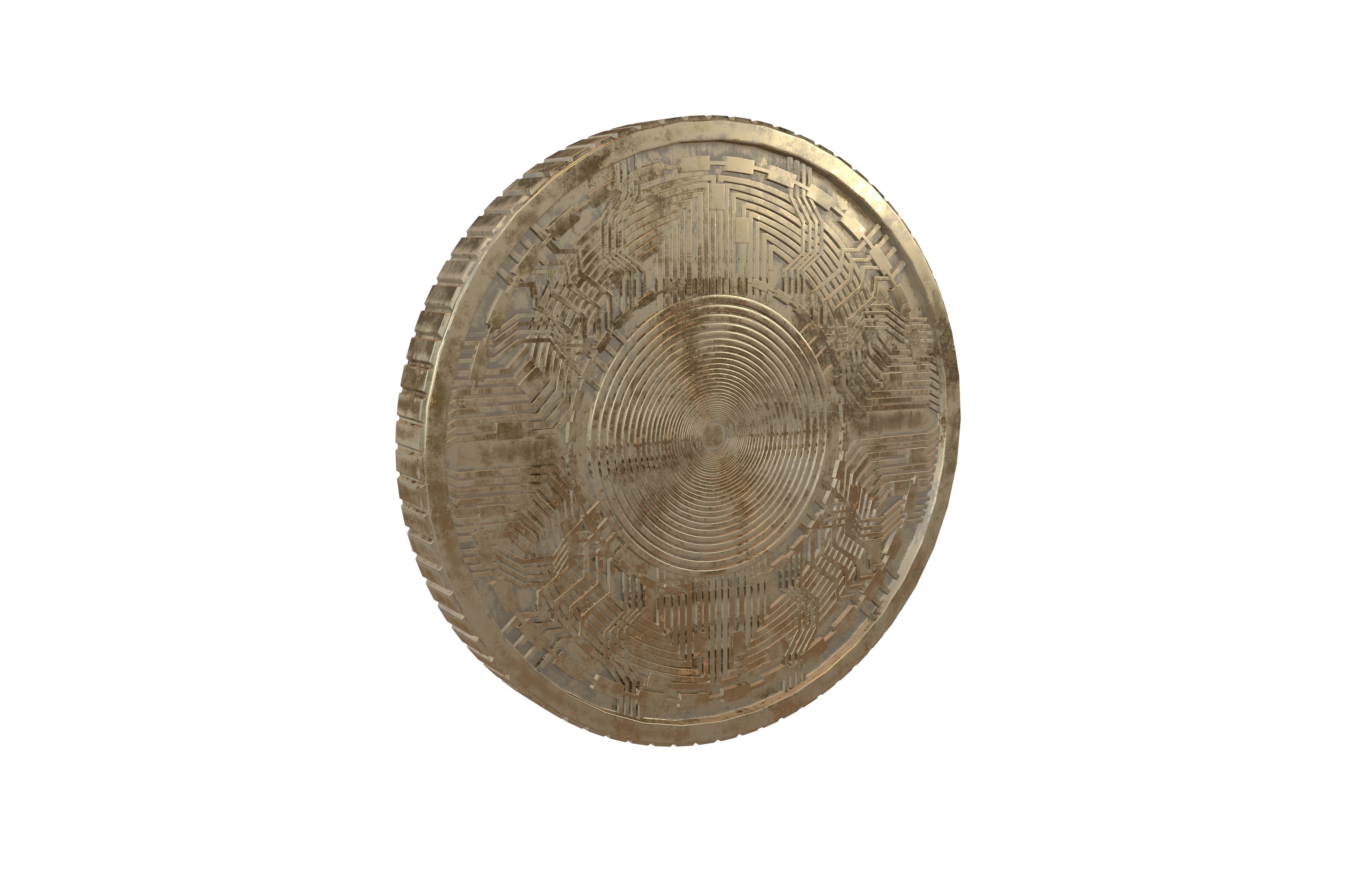 Binance Coin v5 006 3D model_5