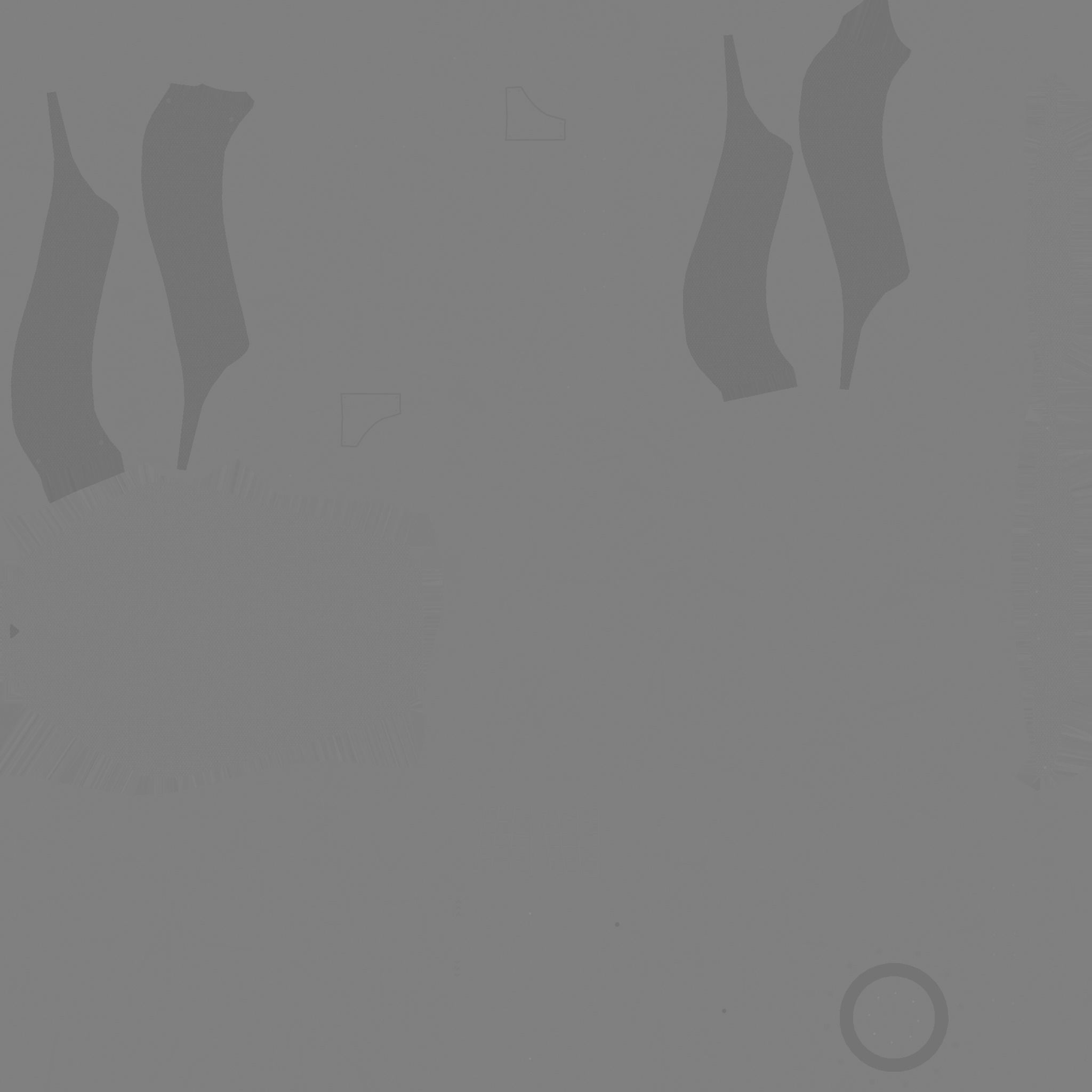 SciFi Backpack B01 Black Copper - Fashion Character Design Low-poly 3D model_22