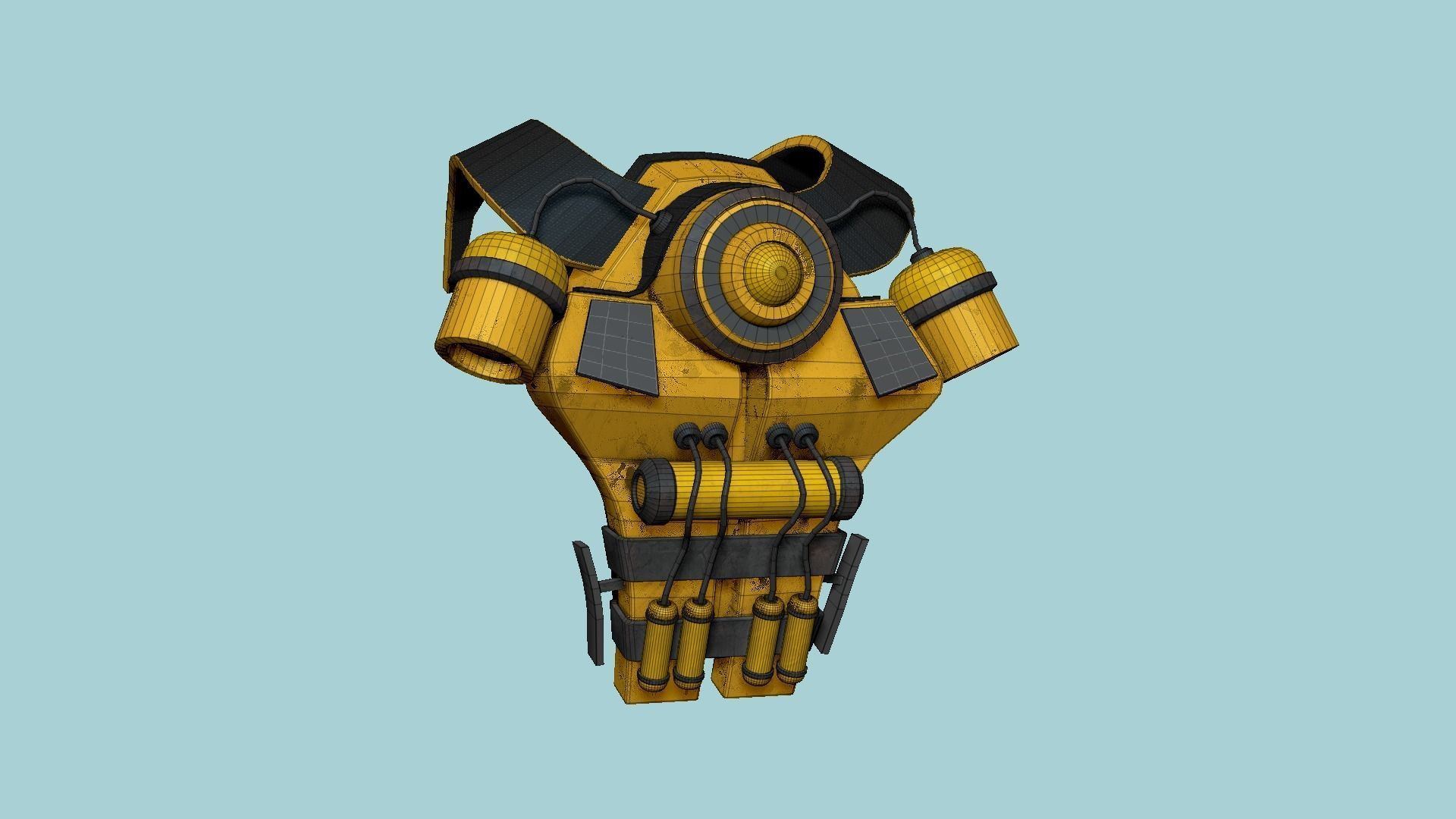 10 SciFi Backpack B Collection - Fashion Character Design _65