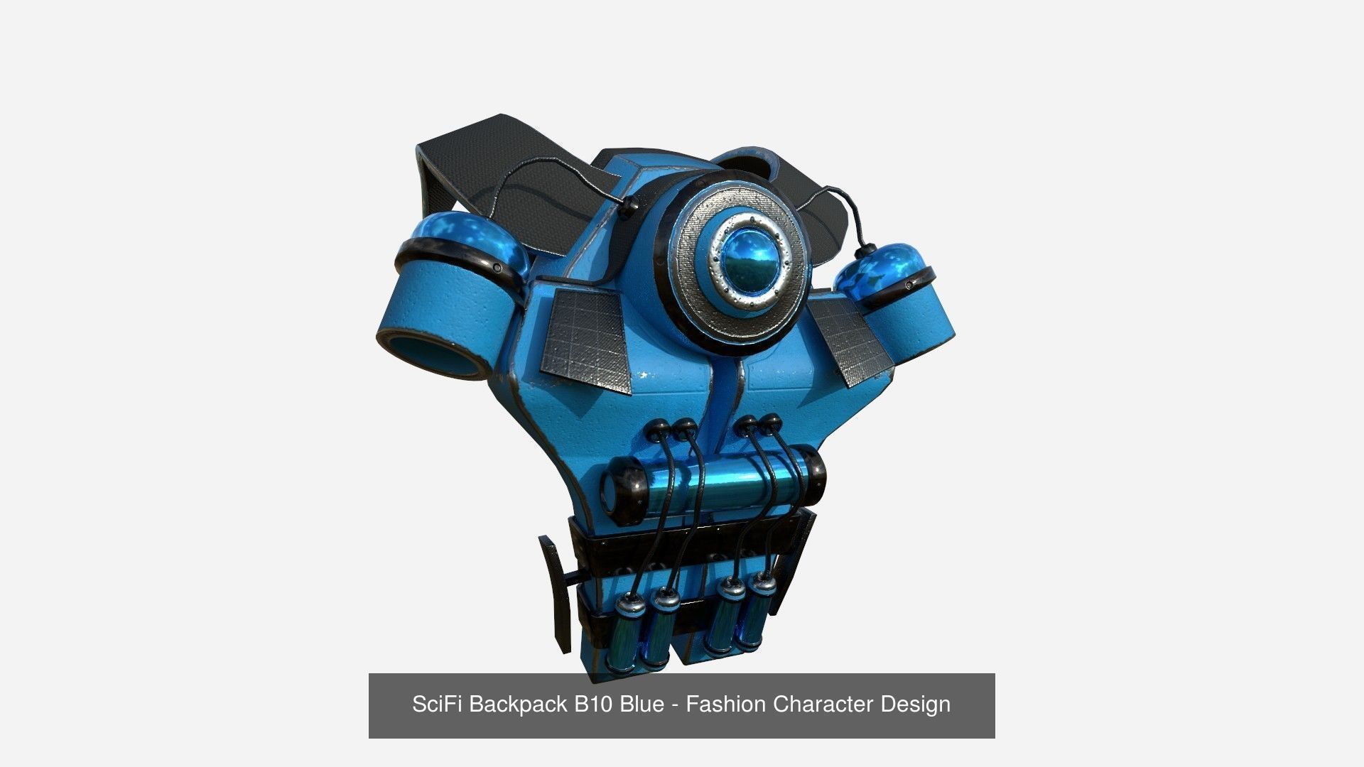 10 SciFi Backpack B Collection - Fashion Character Design _10