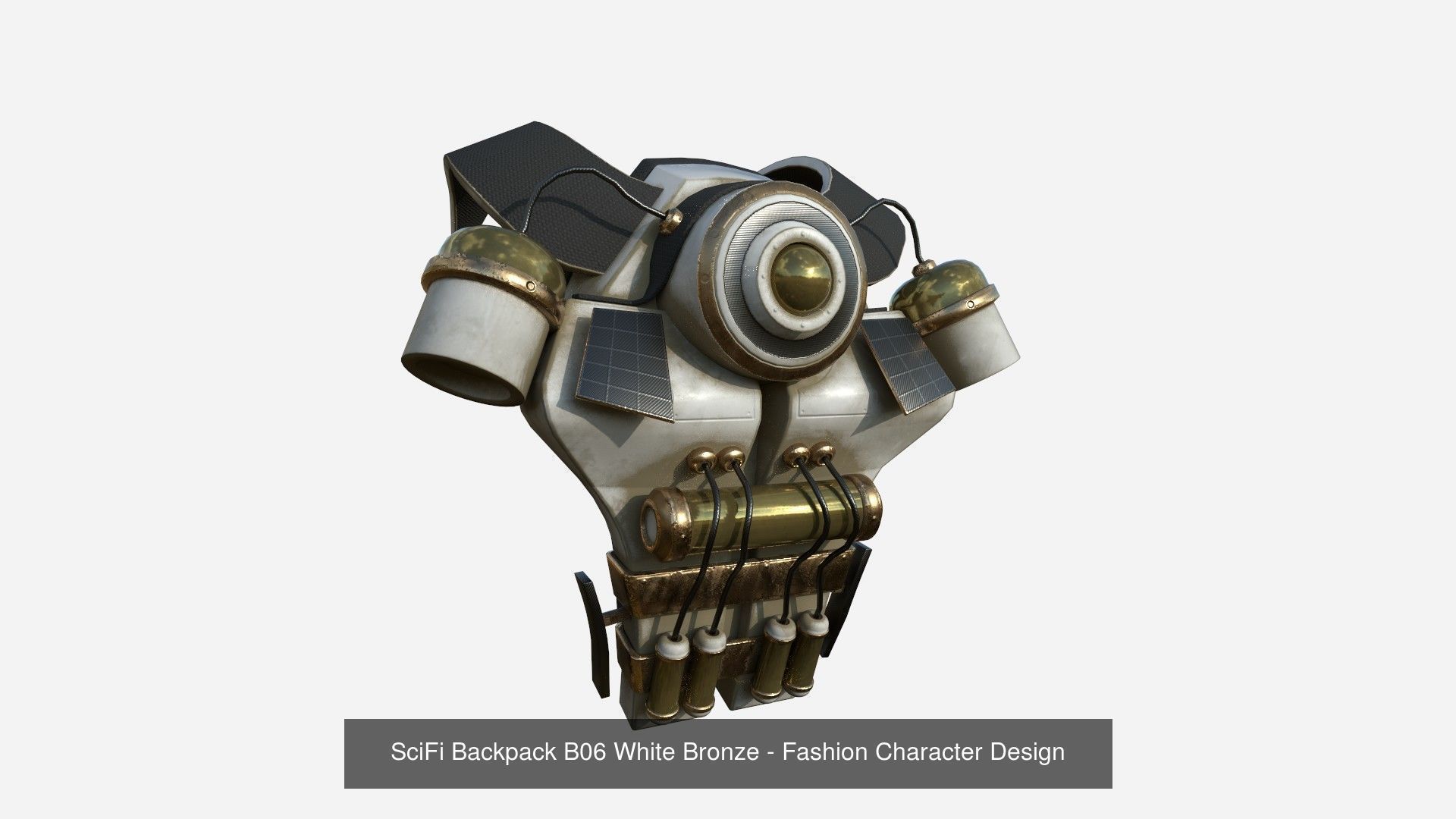 10 SciFi Backpack B Collection - Fashion Character Design _6