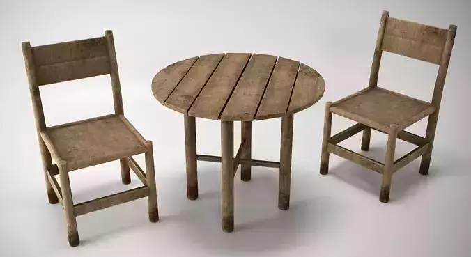 Game Chair and Table