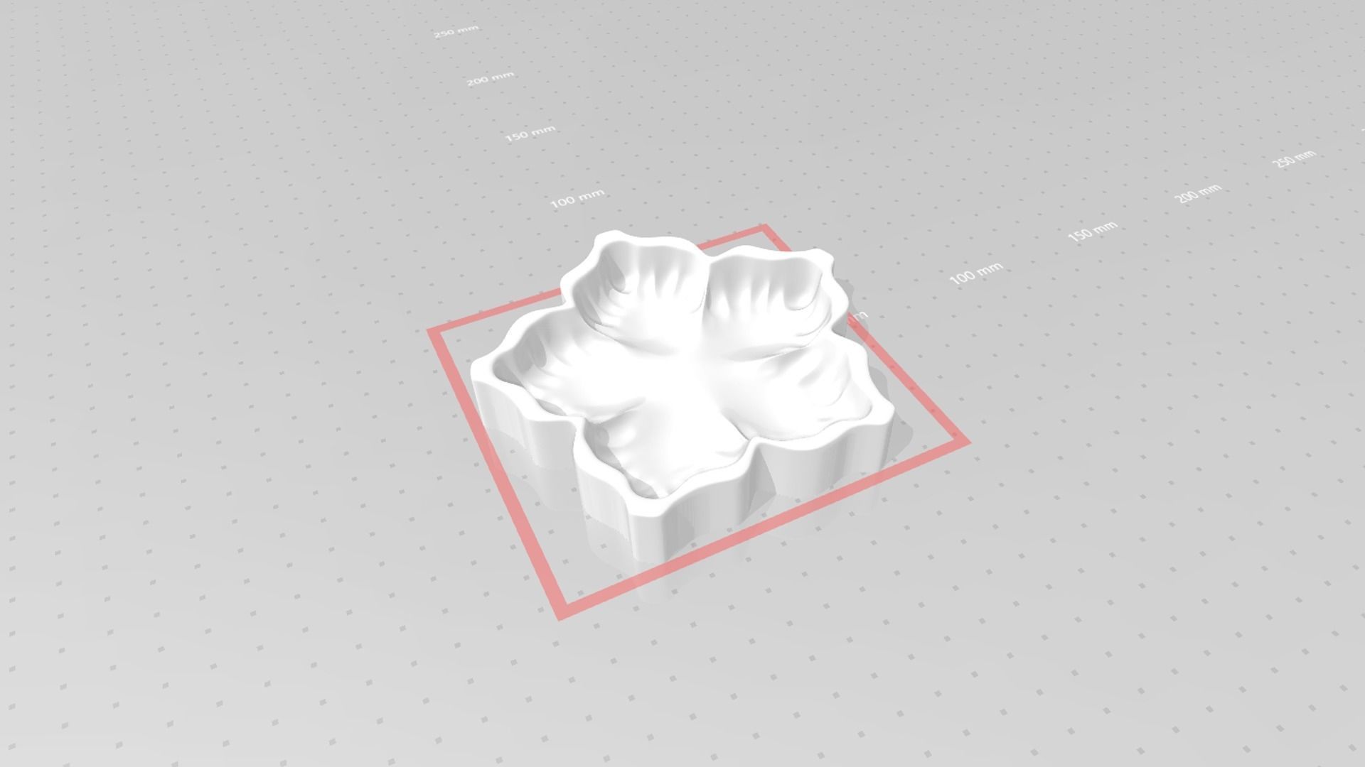 Plain Rose Flower - Molding Arrangement EVA Foam Craft 3D print model_13