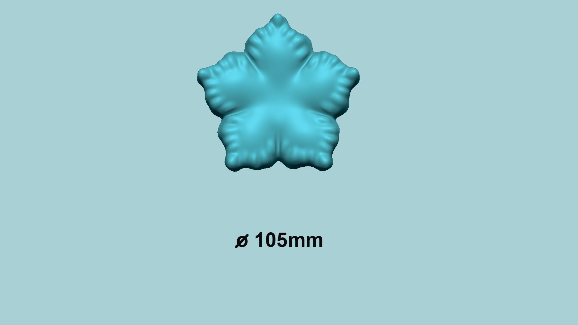 Plain Rose Flower - Molding Arrangement EVA Foam Craft 3D print model_11