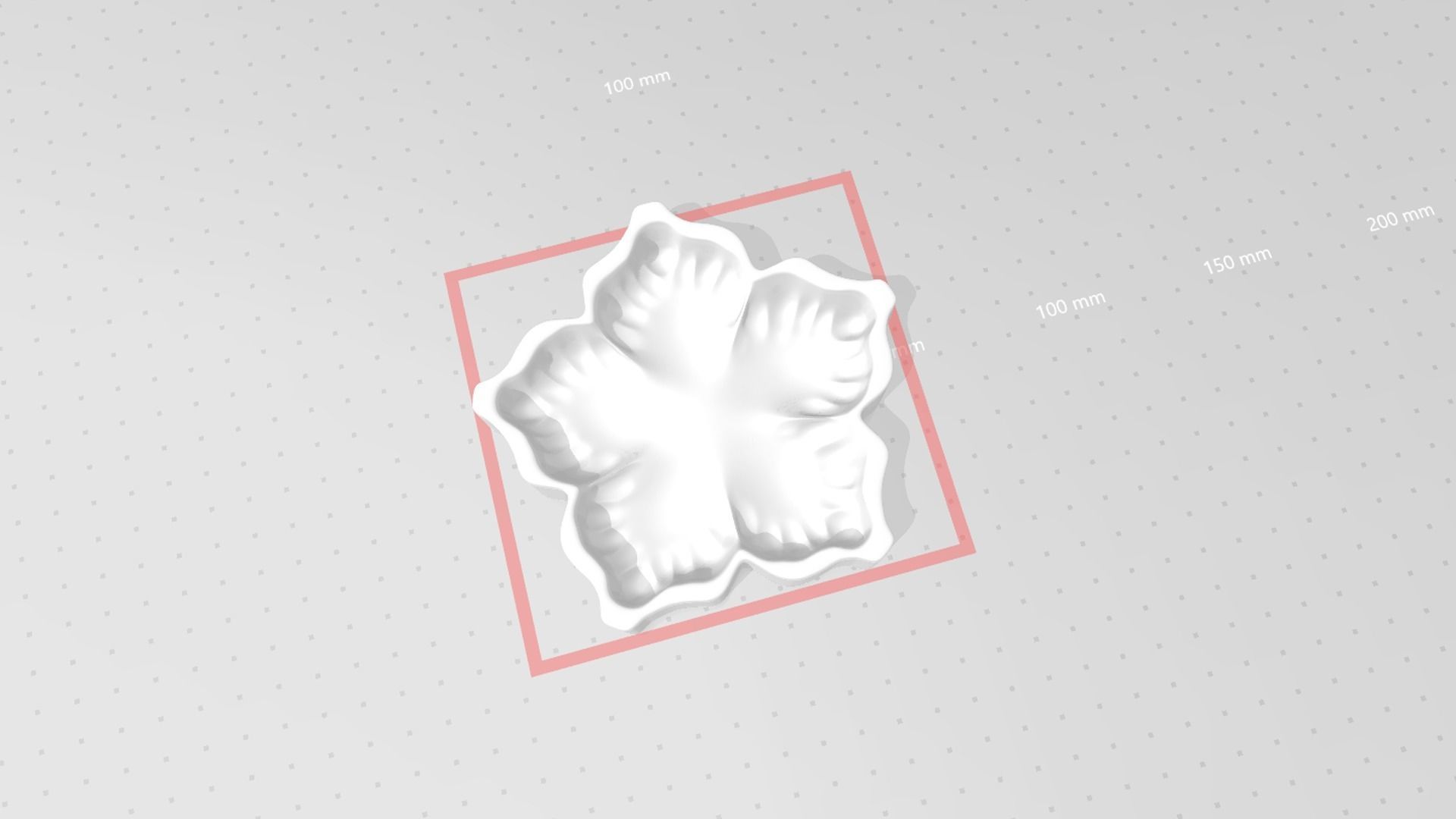 Plain Rose Flower - Molding Arrangement EVA Foam Craft 3D print model_15