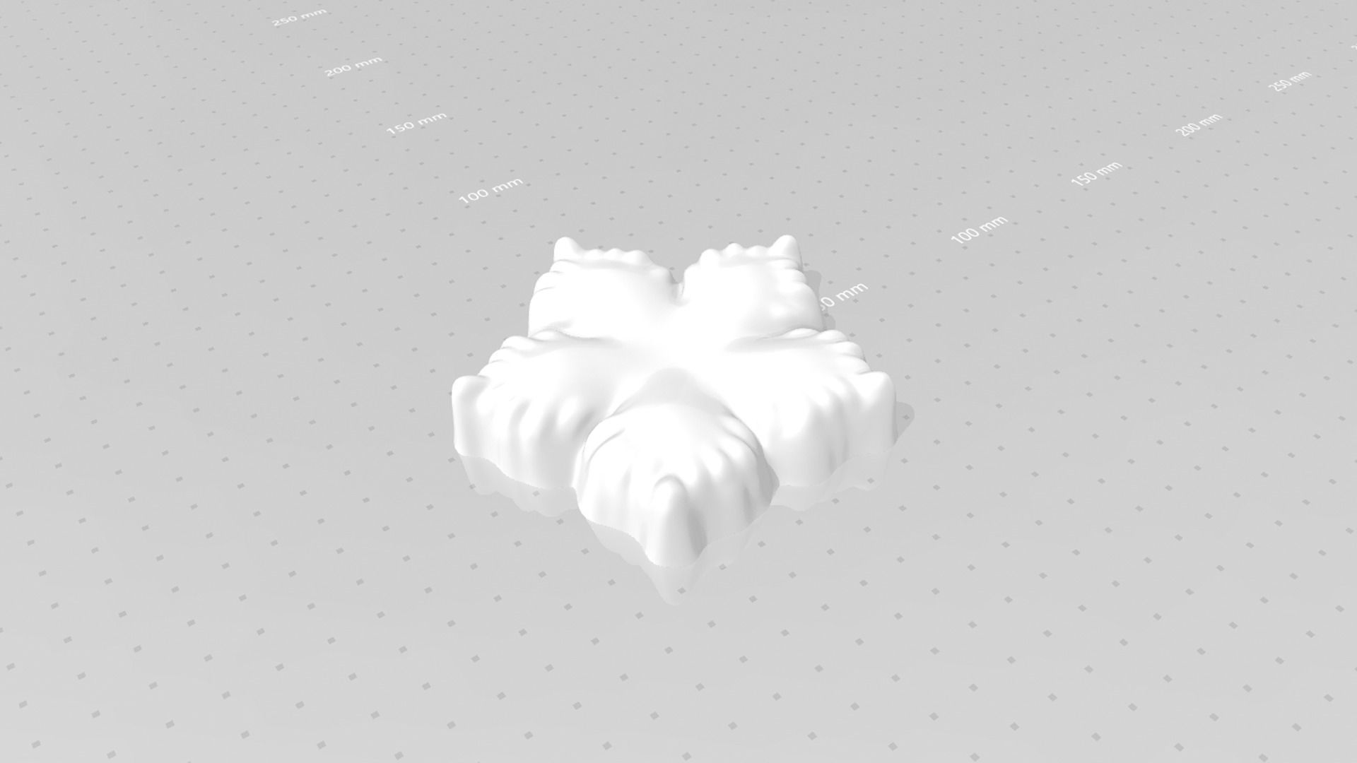 Plain Rose Flower - Molding Arrangement EVA Foam Craft 3D print model_16