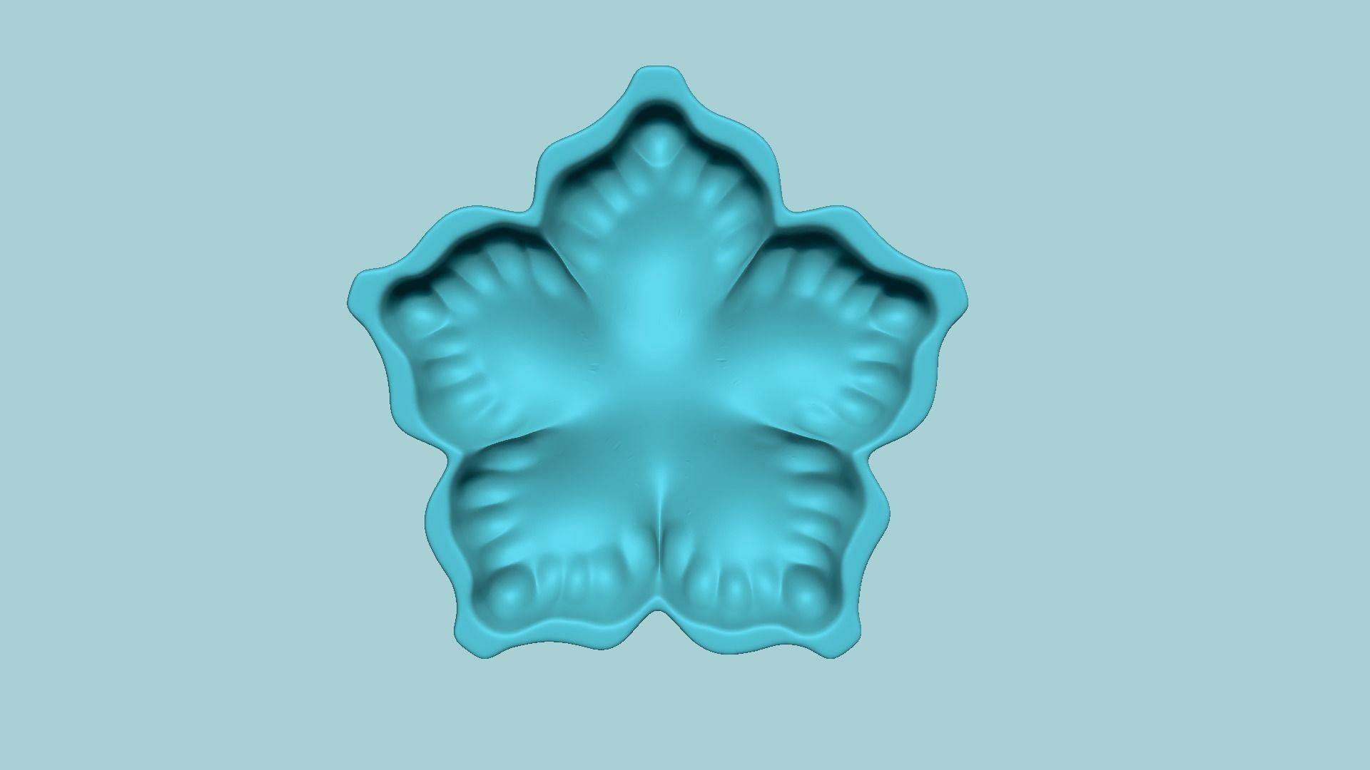 Plain Rose Flower - Molding Arrangement EVA Foam Craft 3D print model_1