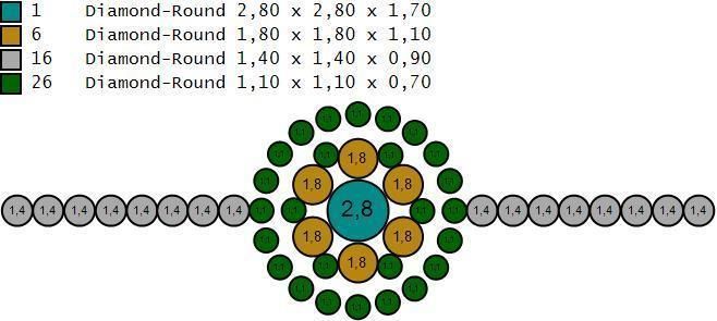 Diamond Ring cronet 3D print model_4